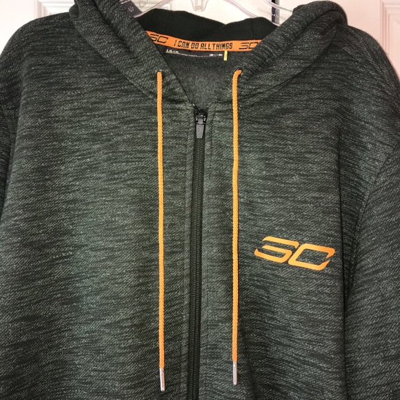stephen curry zip up hoodie